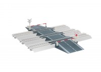 Trecere de nivel cu bariere - H0 Roco 40022